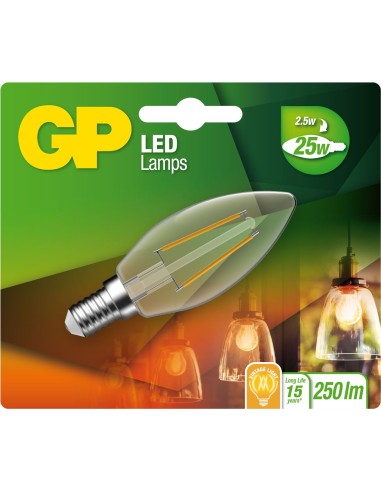 LED Lamp GP 078081 E14 B35 2.5W 1 stuk