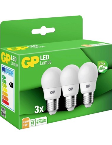 LED lamp GP 087885 E27 A45 Mini Globe 5,6W 3 stuks