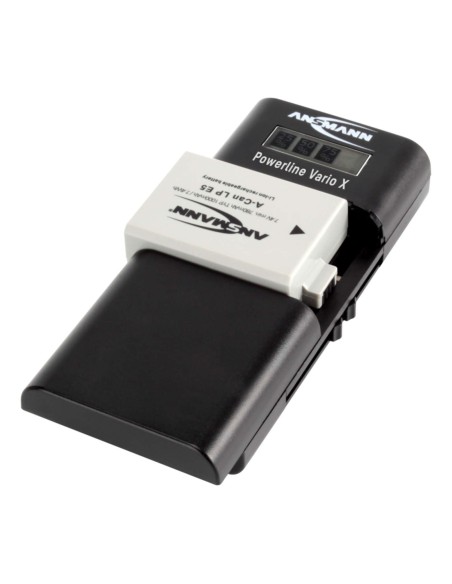 Chargeur universel pour blocs d'accu li-ion / li-po ou 2 piles Mignon AA ou micro AAA NiMH