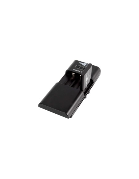 Chargeur universel pour blocs d'accu li-ion / li-po ou 2 piles Mignon AA ou micro AAA NiMH