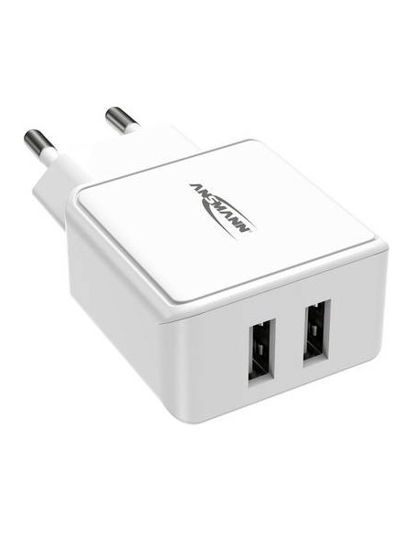 Chargeur USB pour prise murale Courant de sortie (max.) 2400 mA 2 x USB 2.0 type A f