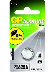 Blister 5 piles A76 - V13GA / L1154 - LR44 alkaline GP