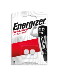 Blister 2 piles  A76 LR44 1,5V ENERGIZER