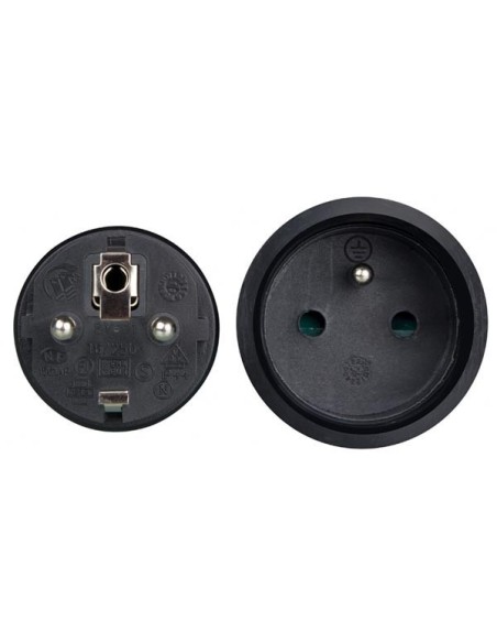 RALLONGE - 10 m - NOIRE - 3G1.5 - TERRE FRANÇAISE