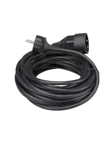 RALLONGE - 10 m - NOIRE - 3G1.5 - TERRE FRANÇAISE