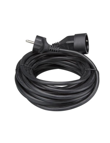 RALLONGE - 10 m - NOIRE - 3G1.5 - TERRE FRANÇAISE